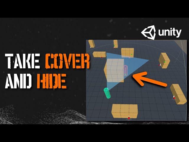 Hiding AI - Take Cover Behind World Geometry | AI Series Part 29 | Unity Tutorial