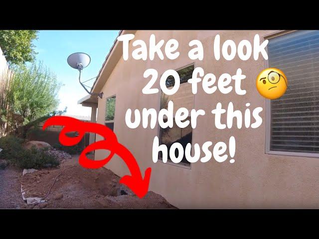 What Does It Look Like 20 Feet Under A Sinking House?