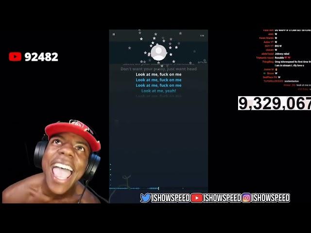 IShowSpeed Sings XxxTentacion Look At Me (Karaoke)