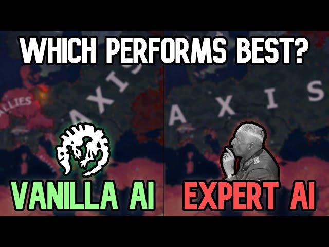 Vanilla AI vs Expert AI  [HOI4 AI Double Timelapse]