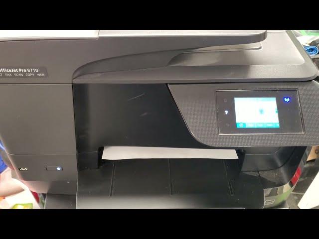 How to Factory Reset HP Officejet Pro 8810 All in One Printer Ink System Failure error