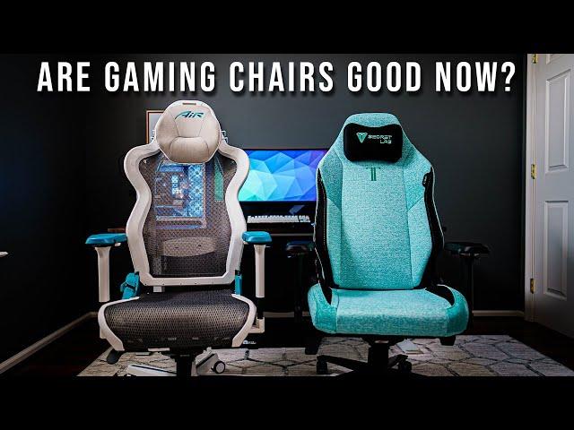 I've Found My Favorite Gaming Chair | Secret Lab TITAN Evo 2022 vs 2021 DXRacer Air Mesh