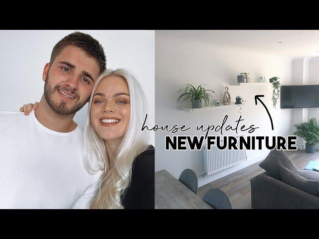 VLOG: Decorating Our New House | New Furniture & House updates | Jessica Jayne