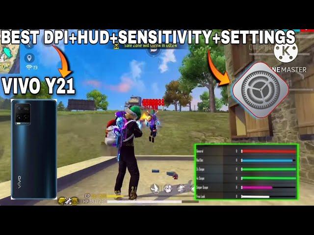 VIVO Y21 HUD+DPI+SENSITIVITY SETTING 2023 |VIVO Y21 SENSITIVITY    SETTINGS || BEST DPI FOR VIVO Y21