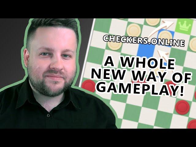 CHECKERS.ONLINE! A whole new way of gameplay!