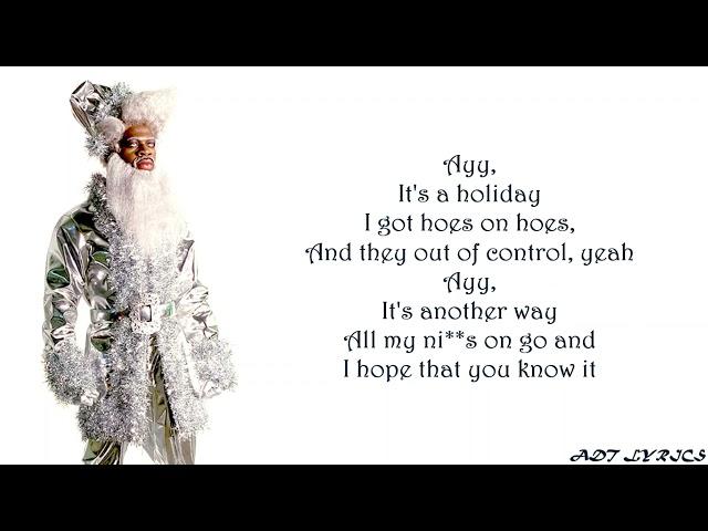 Holiday - Lil Nas X (lyrics)