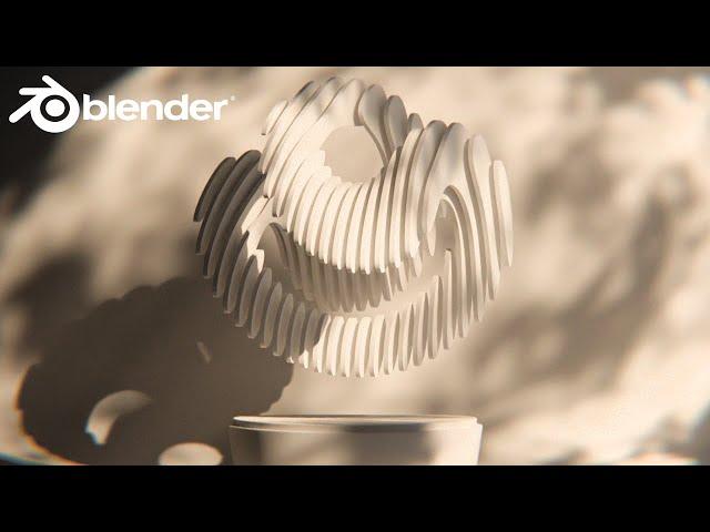 Create Parametric "MOTION DESIGN" In Blender 3D!!