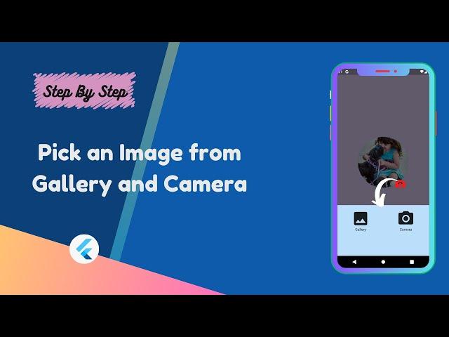 How to Pick Image from Gallery and Camera in Flutter | Image Picker from Camera and Gallery