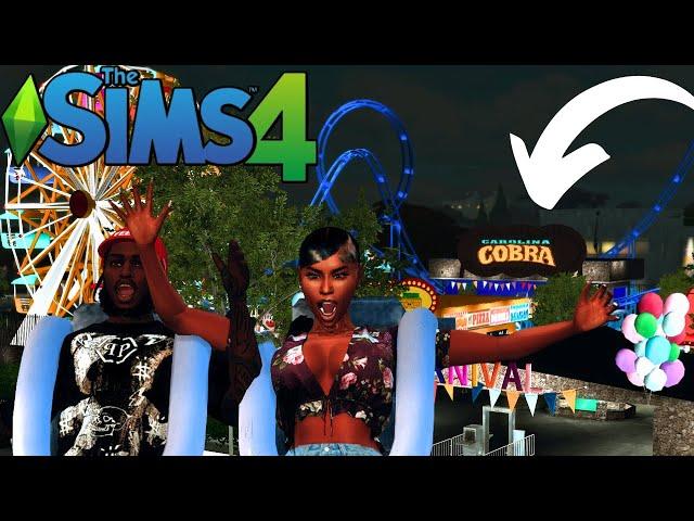 The Best Custom Lots for Entertainment in The Sims 4! Arcade games, Rollercoasters,Golfing,and MORE!