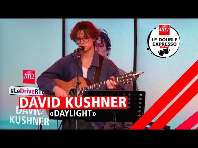 David Kushner interprète "Daylight" dans #LeDriveRTL2 (20/06/23)