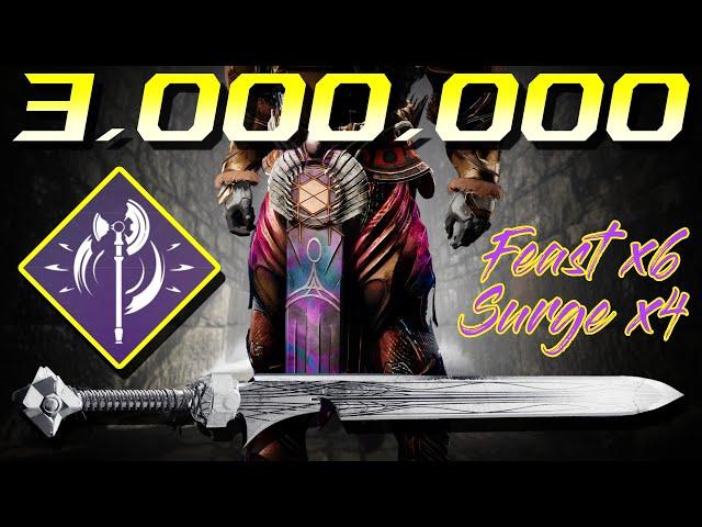 STOIC TITAN With 2 Swords, 3 Axes & 3 MILLION Damage | SOLO Rathil Warlord's Ruin | Destiny 2 Echoes