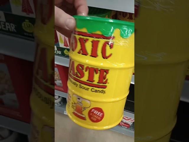 Huge Can of Toxic Waste found at Walmart 