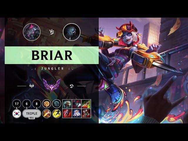 Briar Jungle vs Kindred - KR Master Patch 14.11