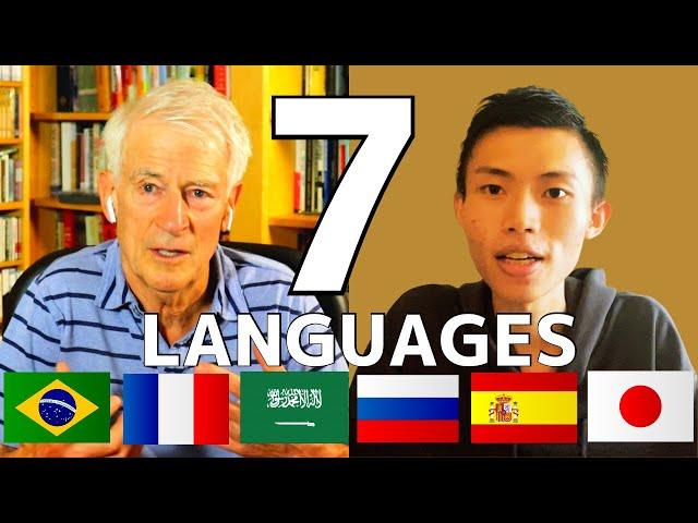 Interview with Steve Kaufmann in 7 Languages | @Thelinguist