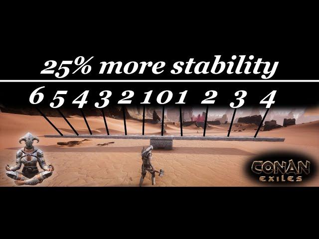 CONAN EXILES -25% more stability- 3.0 AGE Of SORCERY