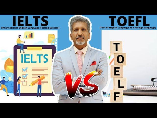 IELTS vs TOEFL I Ielts Exams | Toefl Speaking Test #shorts I #ytshorts I #ielts I #toefl