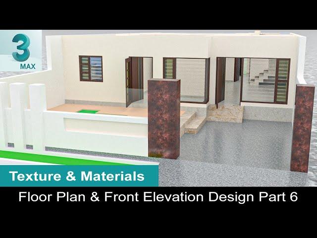 Floor Plan and Front Elevation Design | 3Ds Max Tutorial in Hindi | Allrounder Bhai