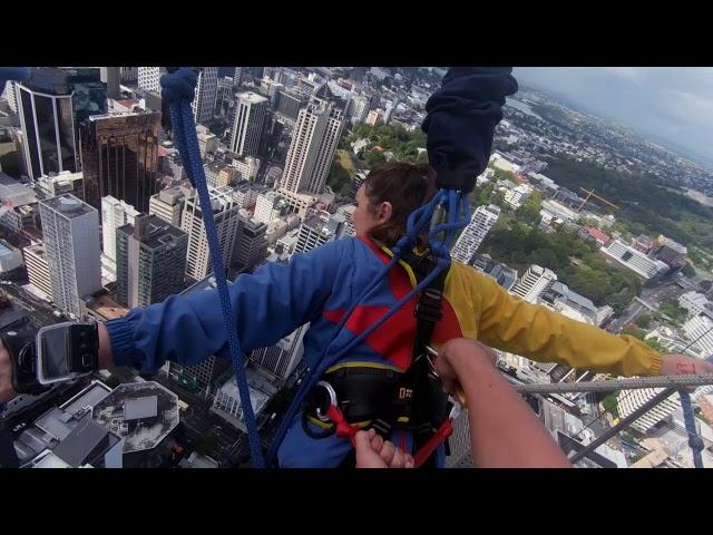 Jane McDonald jumps off the Auckland Sky Tower | Cruising With Jane McDonald | Channel 5