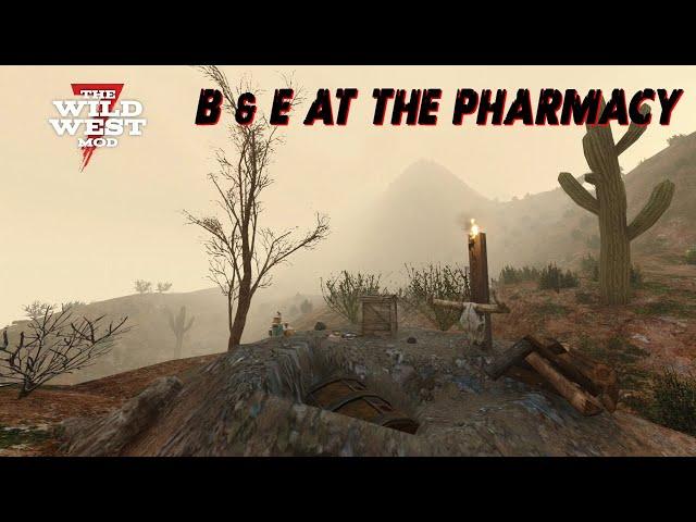 B&E At The Pharmacy (Day 4) - 7 Days To Die A20.6 - Wild West Mod