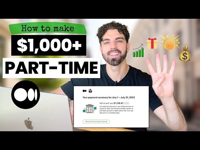 How to Make $1000 per Month Writing Articles on Medium (as a part-time writer)