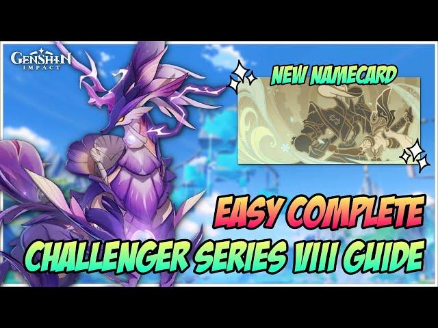 Guide Complete Challenger Series VIII - Genshin Impact V4.1