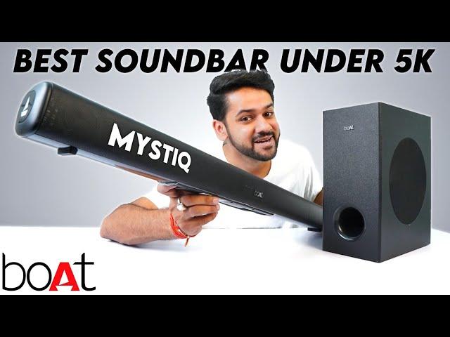 Best Soundbar 2023Under Rs.5000boAt Aavante Bar Mystiq | True Techy