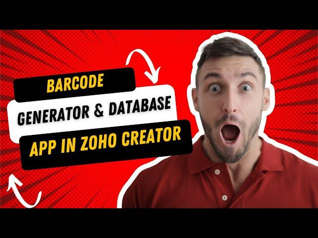 Barcode generator & database app in Zoho creator - UPC-A ,UPC-E, EAN-13,EAN-8 & QR code