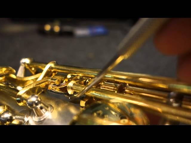 Saxophone Repair Topic: Old-Style Conn Saxophone Octave Mechanism