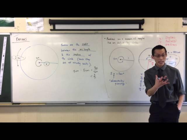 Introduction to Radians (3 of 3: Definition + Why Radians Aren't Units)