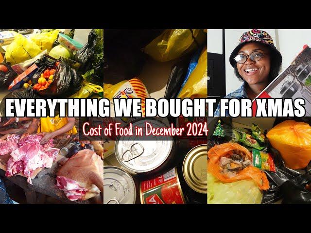 UNPACKING XMAS FOODSTUFFS + COST OF FOOD ITEMS IN ABUJA