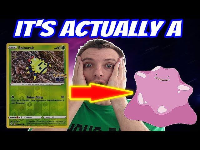 I Got a DITTO Pokemon Go Card! | Pokemon TCG Ditto Card