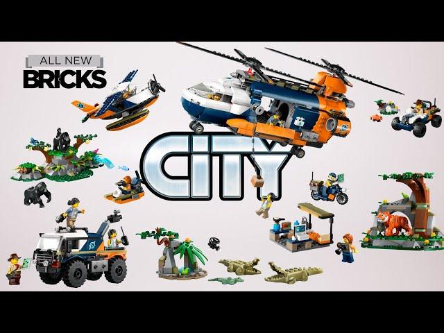 Lego City Jungle Explorer Compilation Speed Build