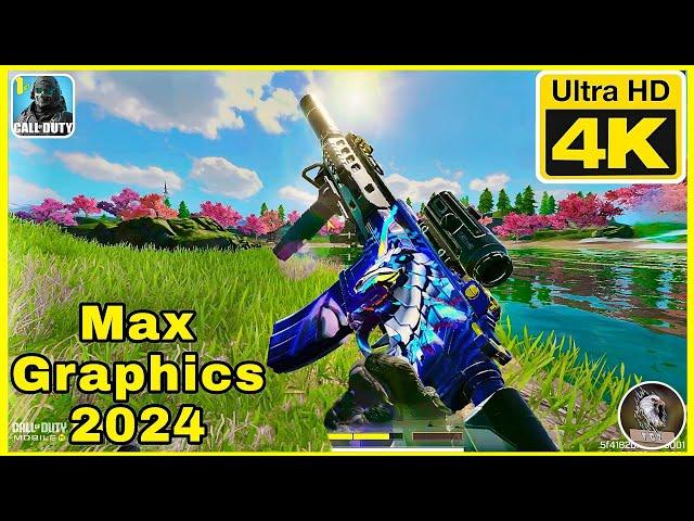 Call of Duty Mobile | Ultra Max Graphics | Very High Graphics 4K Video Gameplay 2024