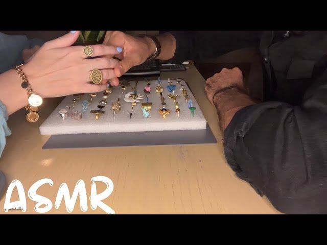 ASMR- jewelry shop salesman - Soft Spoken - ASMRVILLA & ‏ASMRMN Cooperation