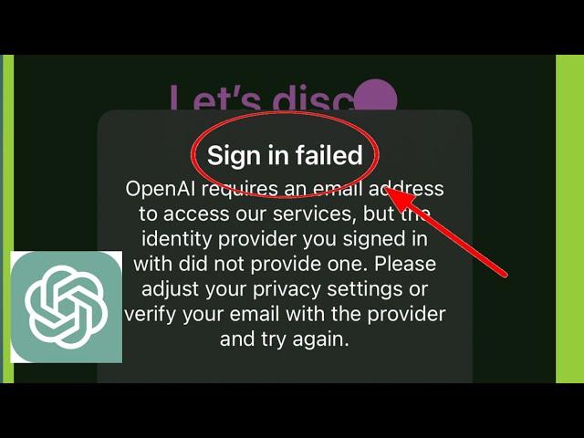 Fix Chatgpt Sign in failed Problem Solved
