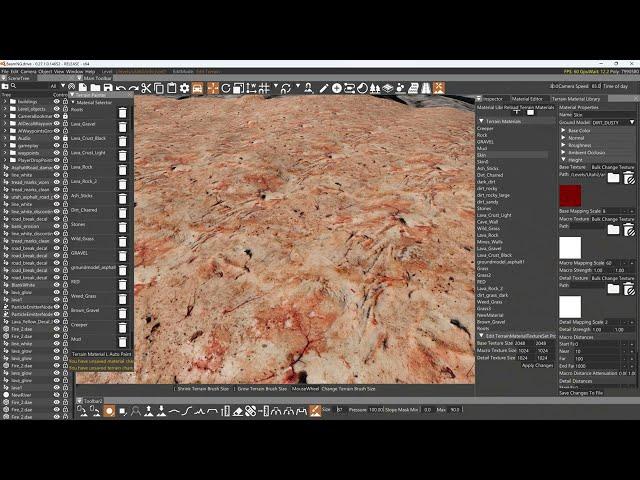 Making PBR Terrain Paints w/Textures to follow along with