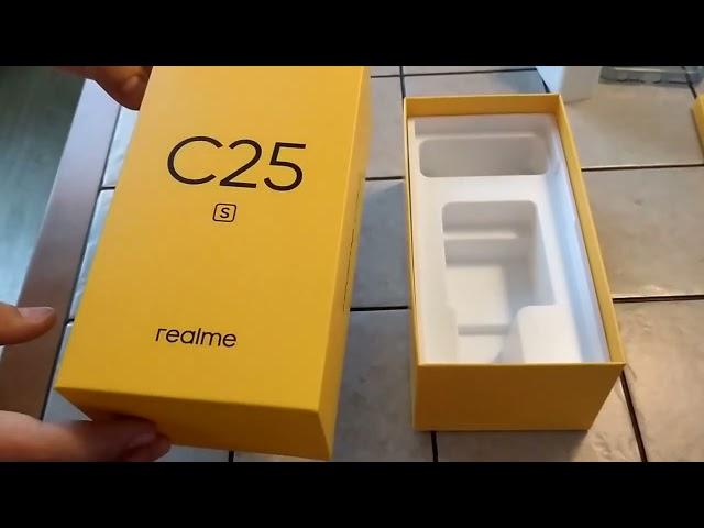 Распаковка realme C25S 4/128 ГБ