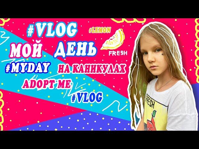 МОЙ ДЕНЬ НА КАНИКУЛАХ. ВЛОГ / ВИДЕО КОТЯ СОФИЯ