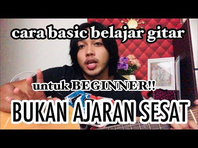 CARA BASIC BELAJAR GITAR | #BangsodaShare