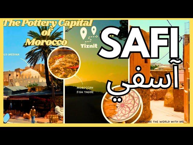 The Best Fish Tagine in Morocco  || Safi آسفي || Road trip to every city in Morocco