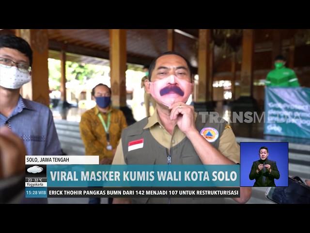 Viral Masker Kumis Wali Kota Solo | REDAKSI SORE (10/06/20)