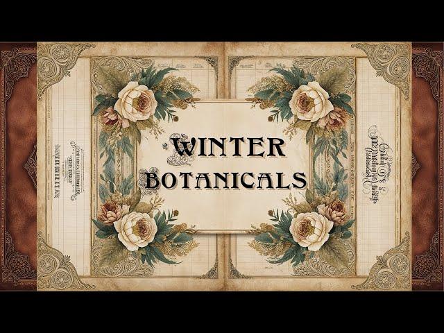 NEW DIGITAL KIT & FREEBIE "WINTER BOTANICALS" + PERSONAL LIFE UPDATE