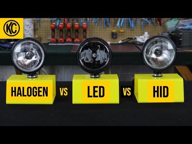 What off-road light should I buy? | LED vs Halogen vs HID - Light Sources