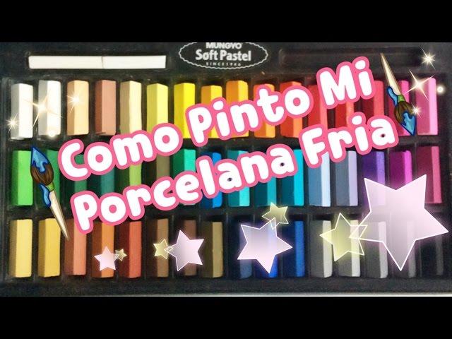 Como Pintar La porcelana fría? / Con que se pinta la porcelana fría? / Manualides Kawaii!