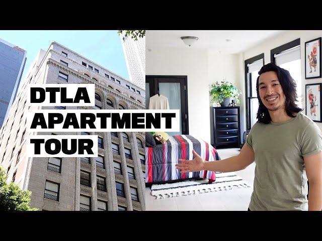 Downtown Los Angeles Apartment Tour | DTLA $2150 Studio