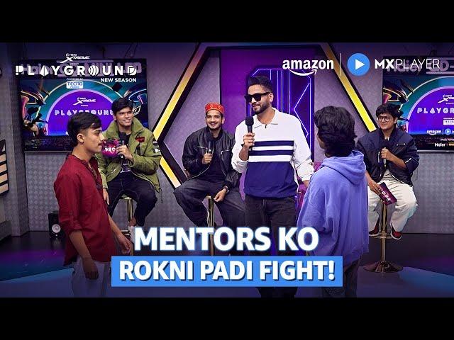 Mentors Ke Saamne Fight | Playground 4| Elvish Yadav, Munawar Faruqui, Mythpat, Mortal | MX Player