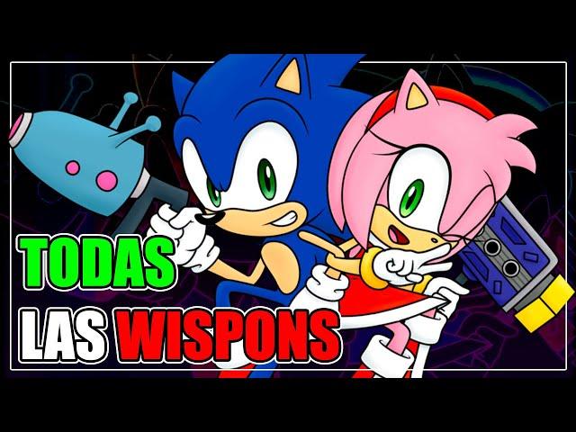 TODAS LAS WISPONS EN LOS CÓMICS Y JUEGOS DE SONIC (Origen y Poderes) | Ryuko Shion