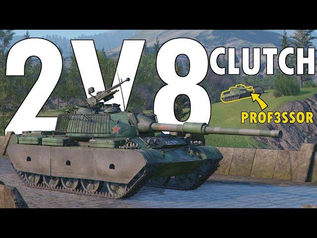 A 2 Versus 8 Clutch in World of Tanks Console!