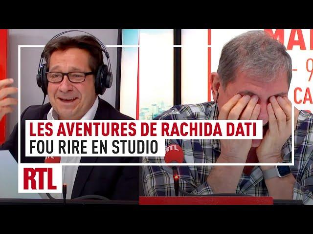 Jack Lang et les aventures de Rachida Dati : fou rire en studio