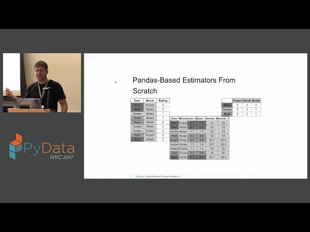 Ami Tavory - Getting Scikit Learn To Run On Top Of Pandas